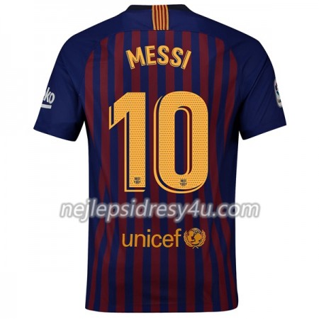 Fotbalový Dres FC Barcelona Messi 10 Domácí 2018/19